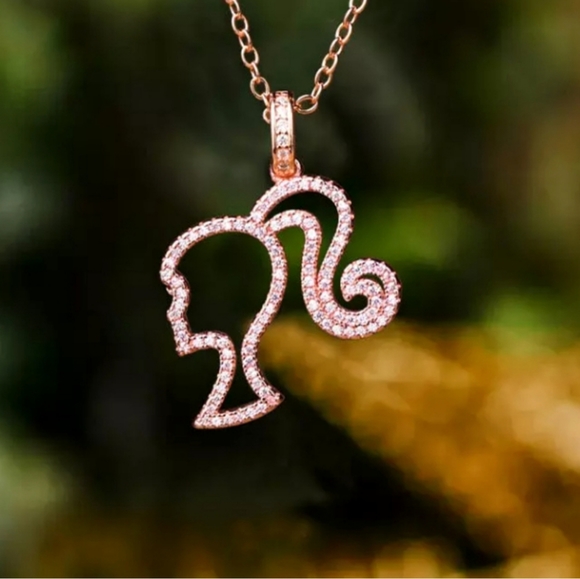 Barbie Rhinestone Necklace - Picture 12 of 13